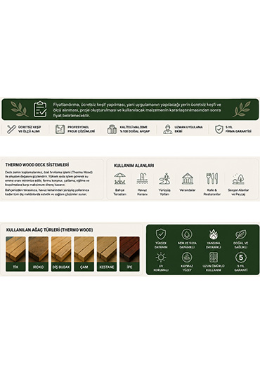 Tambora Ahşap Deck