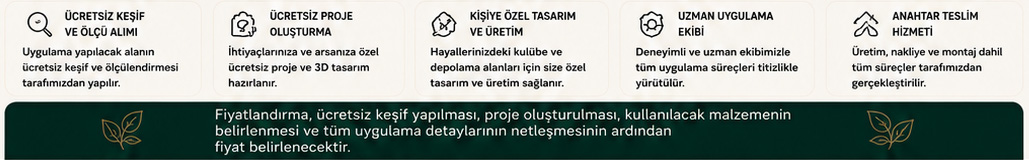Toros Ahşap Kulübe ve Depolama Alanı