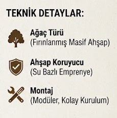 Ay Ahşap Salıncak
