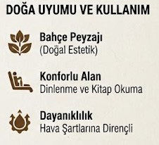 Ay Ahşap Salıncak