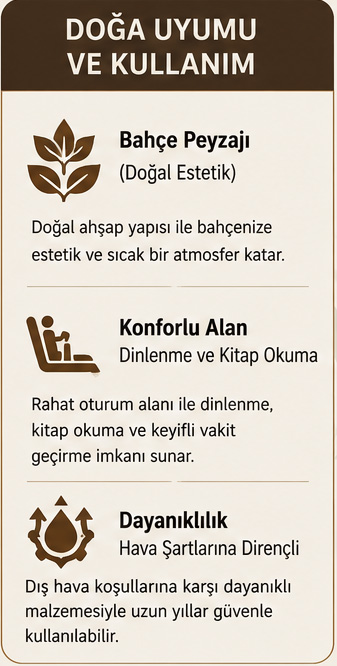 Yıldız Ahşap Salıncak